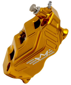 4-piston radial brake caliper RR108 right – gold