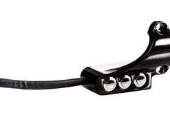 hand controls custom switch clamp 3-button left – black