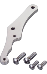 caliper bracket front left / right for 8-1/2″ rotor polished