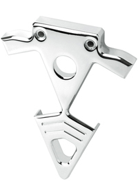 coil bracket ignition switch cut-out chromed