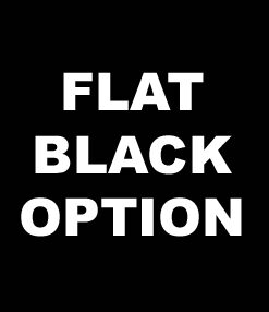 air-ride suspension – extra charge for flat black powder coating