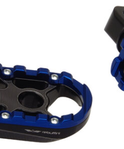 footpegs wheelie for passenger on Milwaukee Eight softail – blue