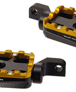 footpegs wheelie for rider on 2008-11 FXS / FXSB / FXCW – 2007-19 XL833 / XL1200 – gold