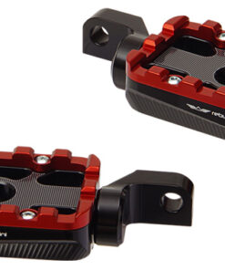 footpegs wheelie for rider on 2008-11 FXS / FXSB / FXCW – 2007-19 XL833 / XL1200 – red
