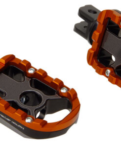 footpegs wheelie for rider on Milwaukee Eight softail – orange
