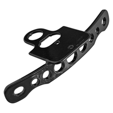 ignition and coil relocation kit for sportster models black powder coated