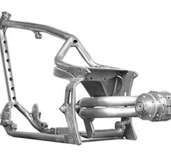 le mans frame only for evo type and twin cam B type engines (no swingarm)