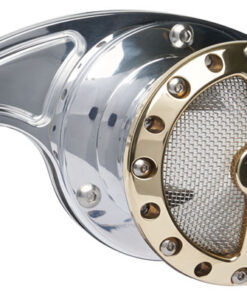 velocity stack for milwaukee 8 engine polished – brass ring