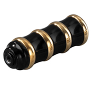peg shift vintage polished brass & black aluminum
