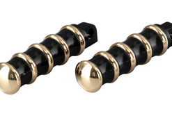 pegs vintage male polished brass & black aluminum