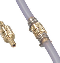 petcock brass in-line