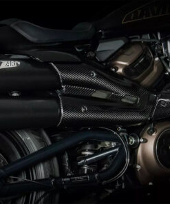 octane 2 into 2 exhaust system for 2021-up sportster s model