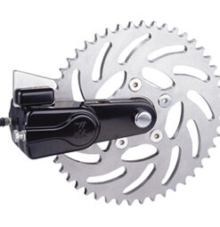 sprocket rotor kit slotted 51 tooth black – left or right side drive