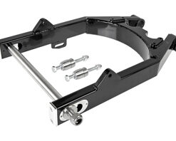 swingarm kit for up to 260 tires for 6-speed 2008-up dynas – for pulley-brake system – stock height