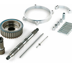 transmission offset kit for up to 240 tires – 20mm offset – for 2000-06 twin cam softail