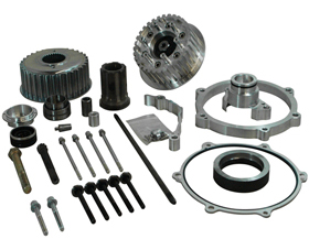 transmission offset kit for up to 300 tires – 20mm offset – for 2014-17 twin cam breakout