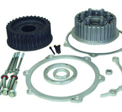 transmission offset kit for up to 330 tires – 55mm offset – for 2007 twin cam softail