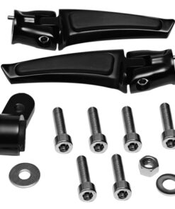 passenger pegs speedster for 2007-17 v-rods (except vrscf) black