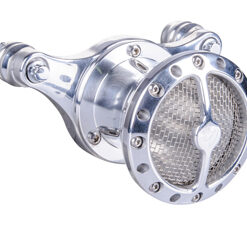 velocity stack challenger for sportster engines 1991-2015 polished – polished ring