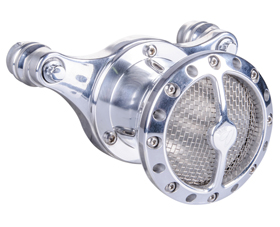 velocity stack challenger for sportster engines 1991-2015 polished – polished ring