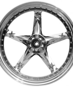 wheel 3D open mind 18×3.5 polished for v-rod – single flange