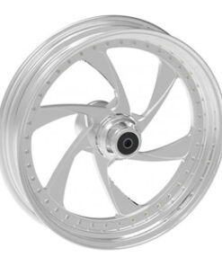 wheel cyclone design 21×2.5 polished – single flange