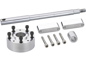 wide-glide 3/4″ wheel axle & spacers kit for 39mm 1988-99